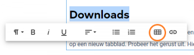 16f (NIEUW) soorten elementen - tabel
