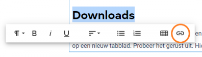 16e (NIEUW) soorten elementen - link leggen